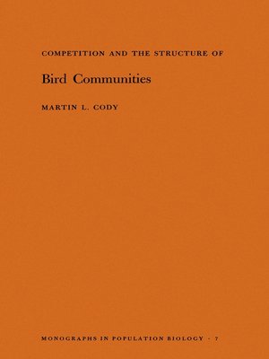 cover image of Competition and the Structure of Bird Communities